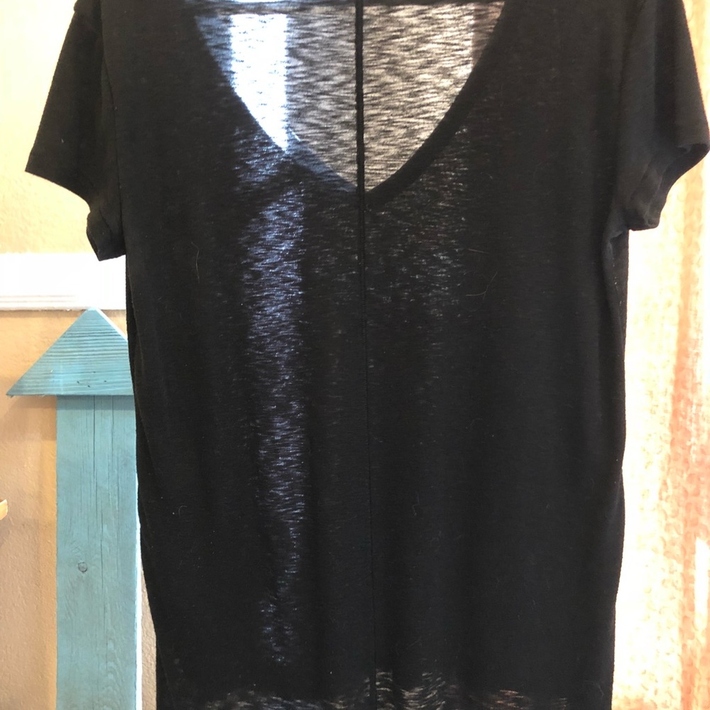 Simple, RACHEL Rachel Roy V-Neck Tee - Picture 4 of 4